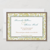 古典的な招待状 招待状 (裏面)