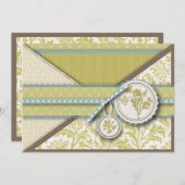 古典的な招待状 招待状 (正面/裏面)