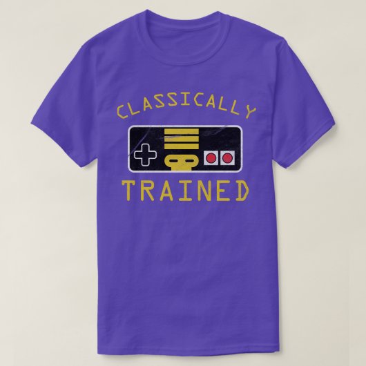 古典的に訓練されたビデオゲーム Tシャツ (デザイン正面)