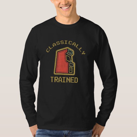 古典的に訓練されたレトロヴィンテージ80s tシャツ (正面)