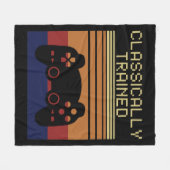 古典的に訓練された フリースブランケット (正面(横))