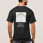 古典的カオス Tシャツ (裏面)