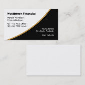 古典金融サービス 名刺 (正面/裏面)