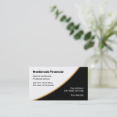 古典金融サービス 名刺 (スタンド正面)