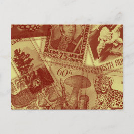 古切手のポストカード ポストカード