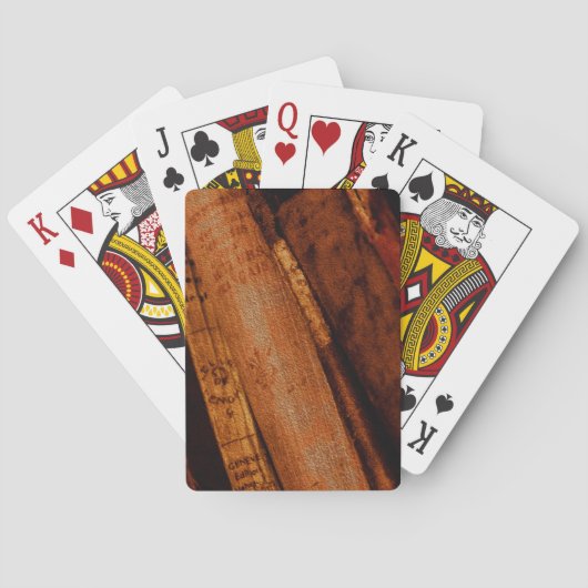 古図書館・古書 トランプ (裏面)