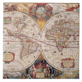 古地図 タイル (正面)