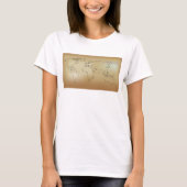 古地図Tシャツ Tシャツ (正面)