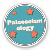 古地震学 シール (正面)