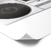 古学校のホームボックスラジオ ポスター (角)