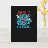 古学校へ行け カード (黄色い花)