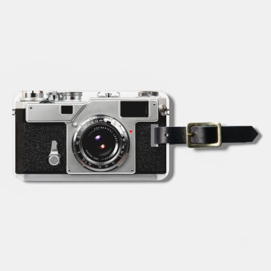 古学校フィルムカメラ ラゲッジタグ (正面横)