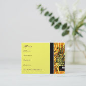 古学校ブームボックスショックミュージカルノートの渦巻き 名刺 (スタンド正面)