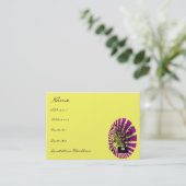 古学校ブームボックスショックミュージカルノートの渦巻き 名刺 (スタンド正面)