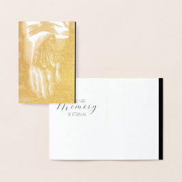 古実在手さよなら 箔カード