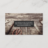 古工具工人木工所 名刺 (裏面)