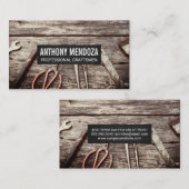 古工具工人木工所 名刺 (正面/裏面)