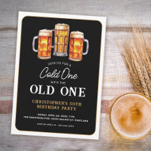 古希のビール好きに冷たいヤツを 50歳の誕生日