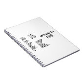 古式コー国際的ド(モールス符号) ノートブック (右側)