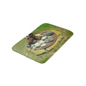 古手ポンプ井戸 バスマット (アングル)