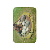 古手ポンプ井戸 バスマット (正面縦)