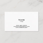 古擦り切れたいダンボール箱 名刺 (裏面)