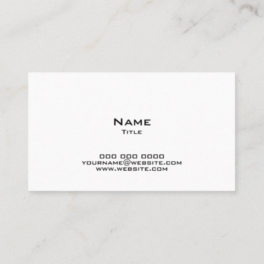 古擦り切れたいダンボール箱 名刺 (裏面)