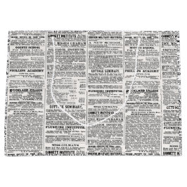 古新聞デザイン ラージペーパーバッグ