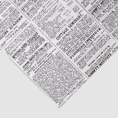 古新聞デザイン 薄葉紙 (詳細)