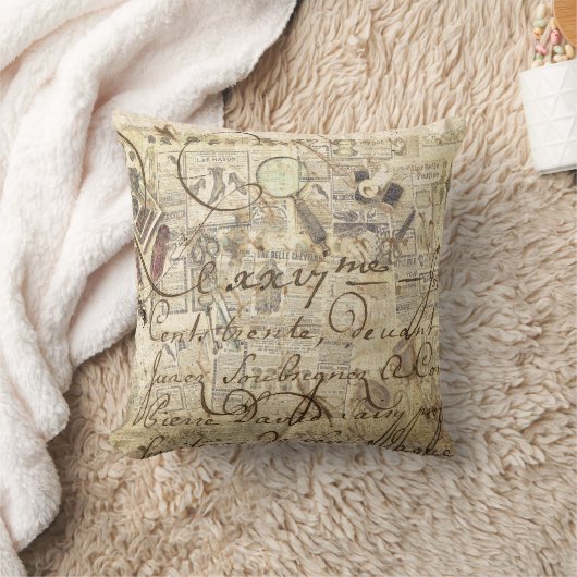 古新聞 クッション (ブランケット)