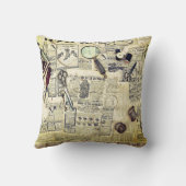 古新聞 クッション (裏面)