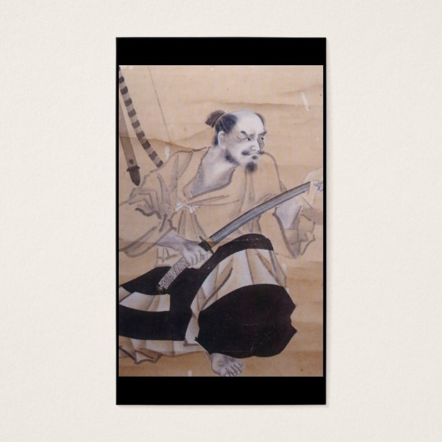 古日本の武絵画士 (正面)