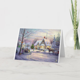 古時間クリスマス シーズンカード