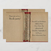 古書の招待状 招待状 (正面/裏面)