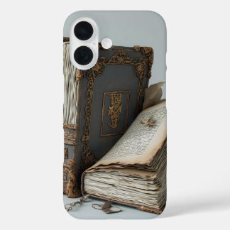 古書の秘宝 iPhone 16ケース