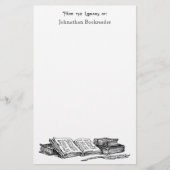 古書図書館から文房具カスタムで 便箋 (正面)