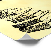 古書図書館ポスターよりカスタム。 ポスター (角)