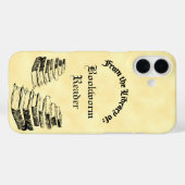 古書図書館ヴィンテージからカスタム Case-Mate iPhoneケース (裏面 (横))