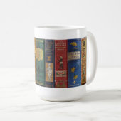 古書売買の本のマグ コーヒーマグカップ (正面右)