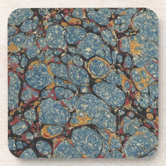 古書擦り切れた表紙 コースター (正面)