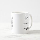 古書drawing||ちょうど1つのより多くの章 コーヒーマグカップ (正面右)