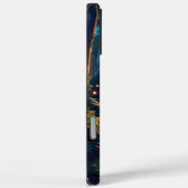 古木と月のデザインと静かな森 Case-Mate iPhoneケース (裏面 / 右)