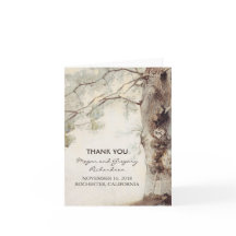 古木のウェディング サンクス