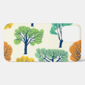 古木の自然シームレスパターン Case-Mate iPhoneケース (裏面 (横))