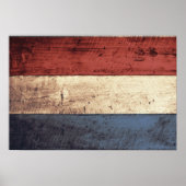古木オランダ国旗 ポスター (正面)