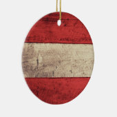 古木オーストリア国旗 セラミックオーナメント (右)