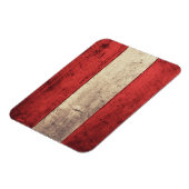 古木オーストリア国旗 マグネット (左側)