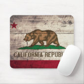 古木カリフォルニア州旗 マウスパッド (マウス)
