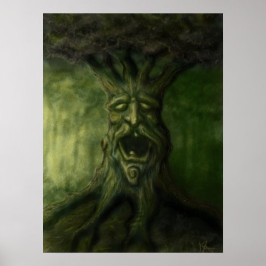 古木ファンタジーポスター ポスター (正面)