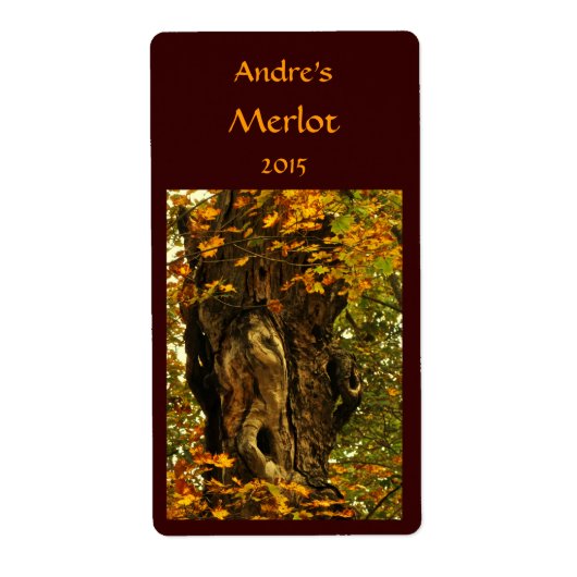 古木ワインラベル ラベル (正面)